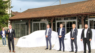 Vorstellung unserer neuen Modelle durch unseren Geschäftsführer Herr Neuschler und unsere Audi Verkäufer